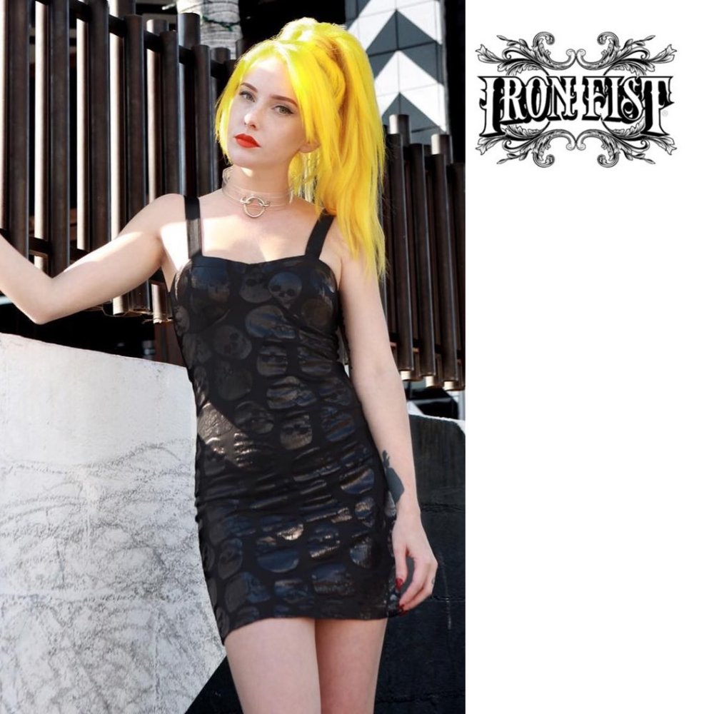 Iron Fist Skullz Club Mini Dress